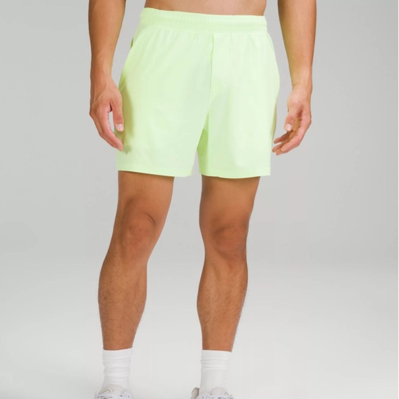 Lululemon Pace Breaker Short 5” Linerless *Faded Zap - Picture 1 of 5